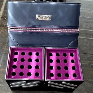 doTERRA Oil Train Case Expandable Travel Display Storage Case